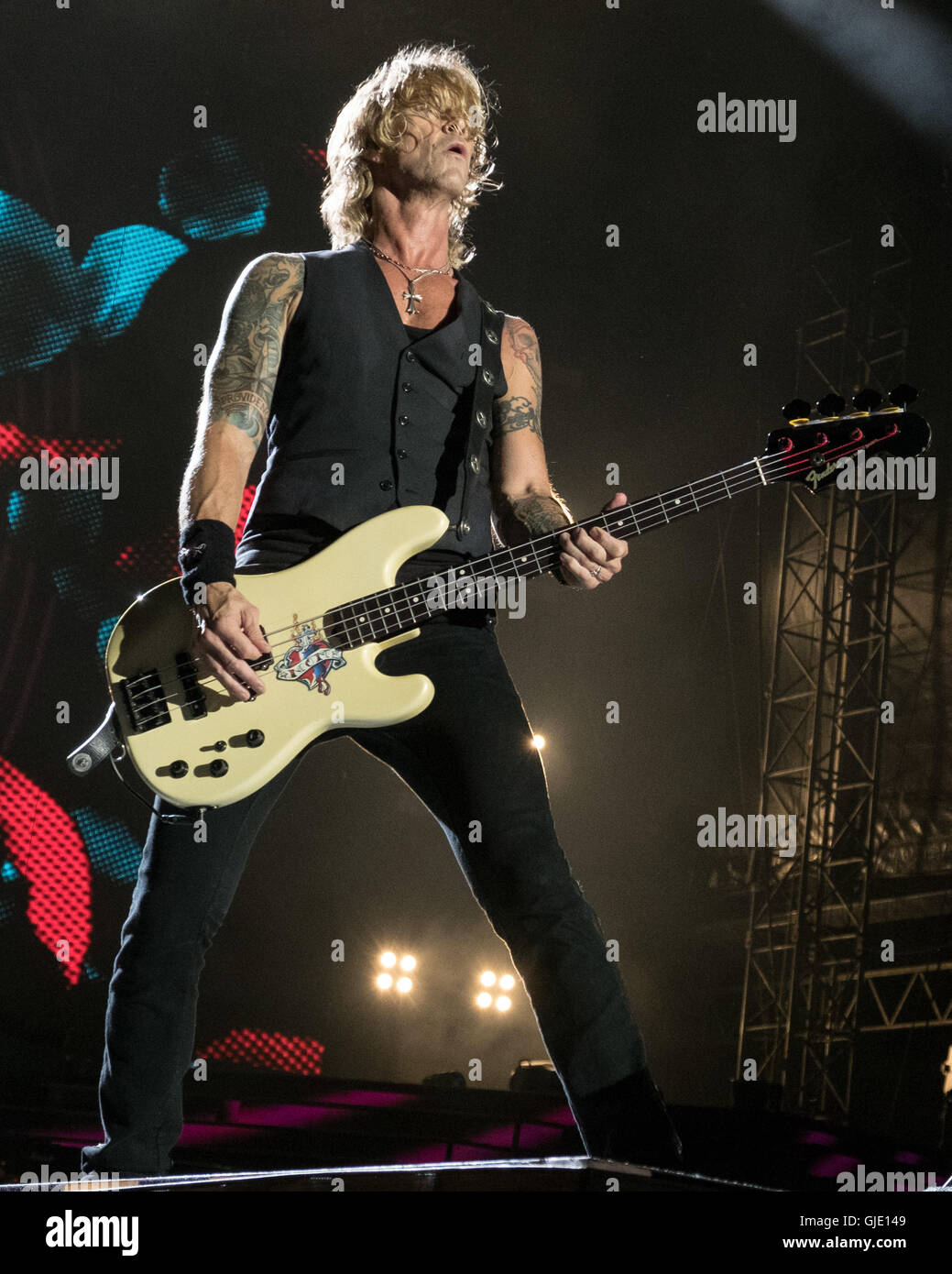 Duff Mckagan Chicago, Illinois, USA. 3rd July, 2016. Bassist DUFF MCKAGAN of Guns N