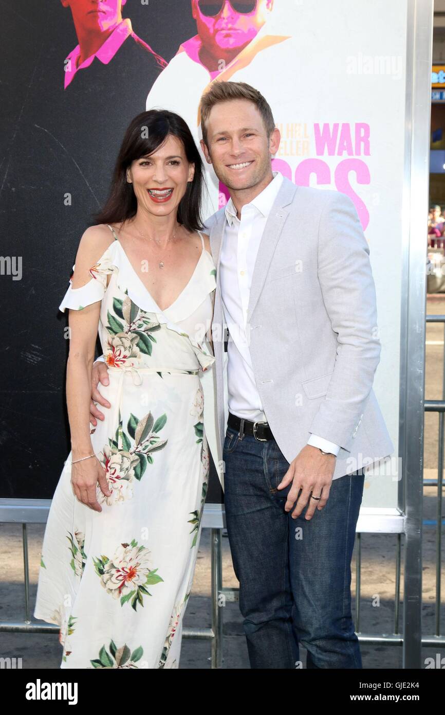 Aaron Reevey Los Angeles, CA, USA. 15th Aug, 2016. Perrey Reeves, Aaron Fox at ...