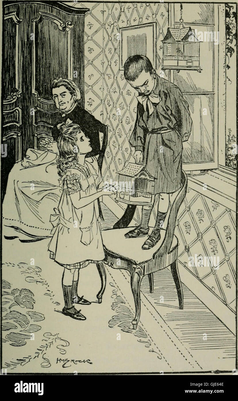 Primary French course (1902) Stock Photo