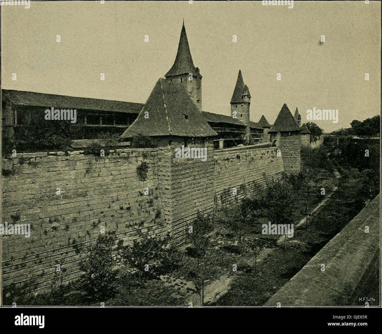 Nuremberg and its art to the end of the 18th century. (1905) Stock Photo