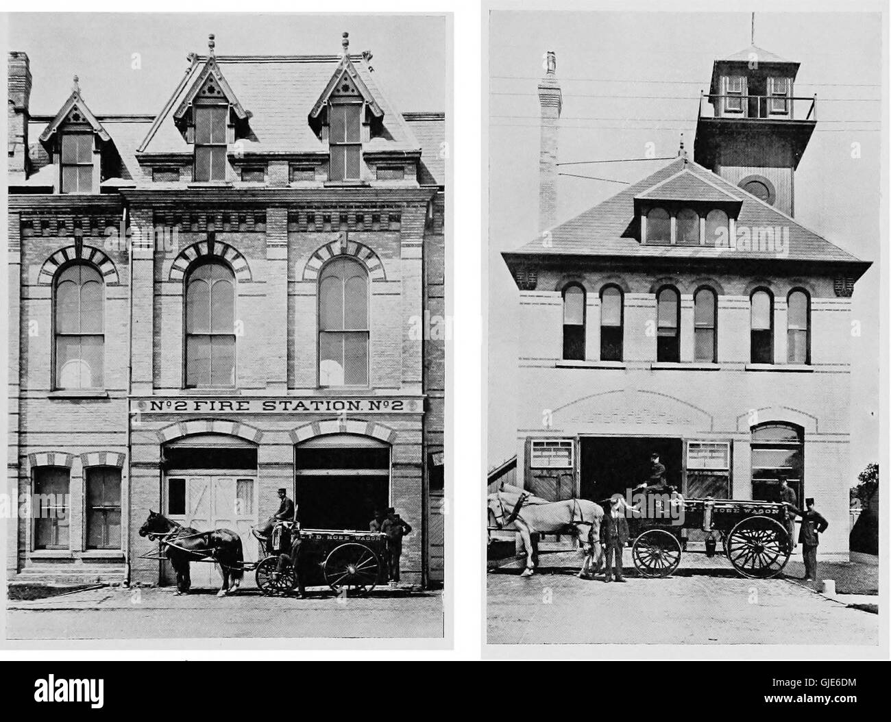 A historical account of London, Ontario, Canada, from its pioneer beginnings through its development into a modern city by 1900. It highlights key periods and transformations in its urban and social fabric. Stock Photo