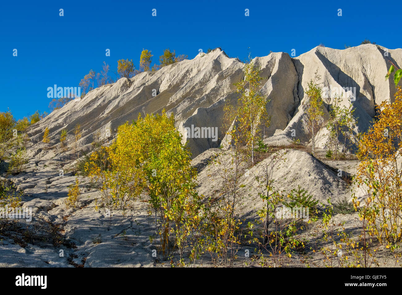 Quarry of Rummu. Estonia Stock Photo