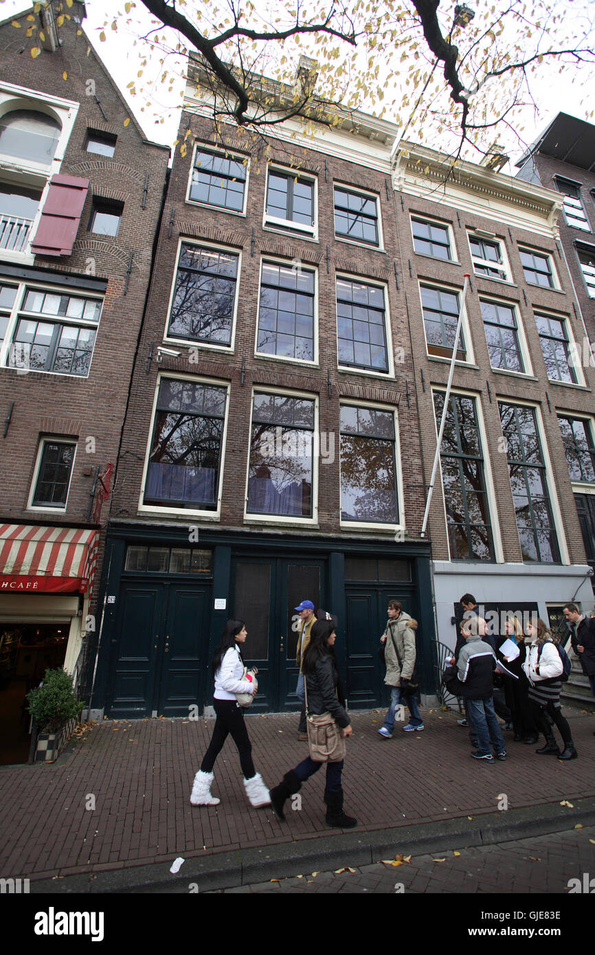 Anne Franks house Stock Photo Alamy