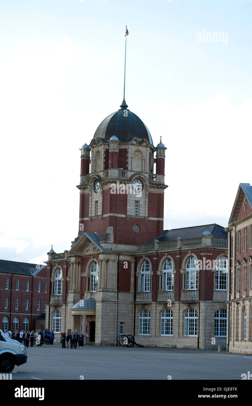 The Royal Military Academy Sandhurst, Camberley, Surrey, England, United Kingdom Stock Photo