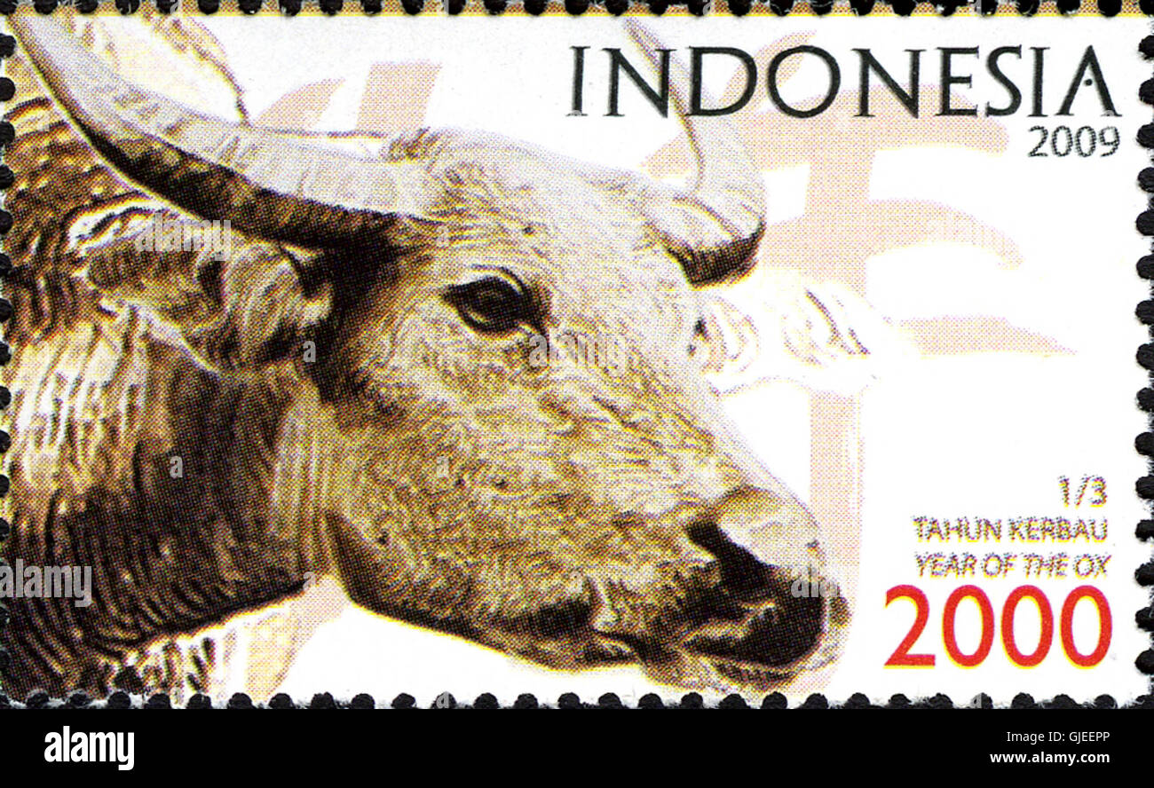The 001-09 stamp series from Indonesia showcases various cultural and ...