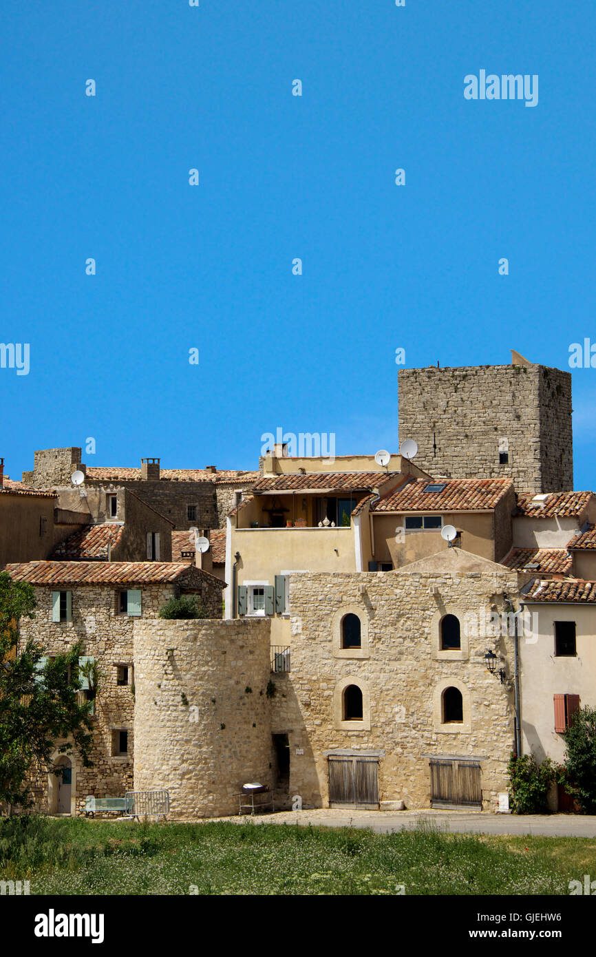Detail La Bastide de Casenueve Luberon Provence France Stock Photo