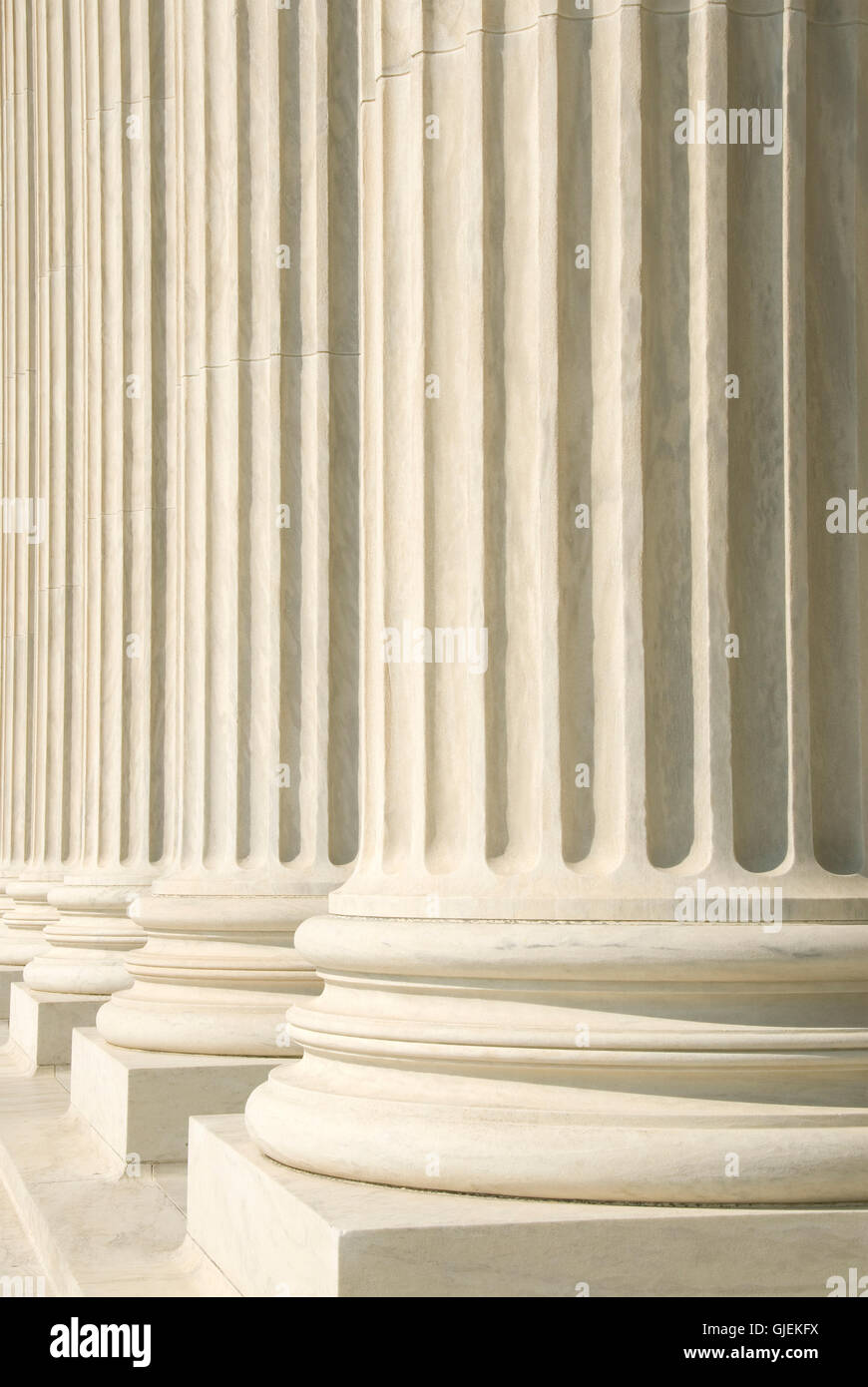 The US Supreme Court in Washington, DC, USA. Stock Photo