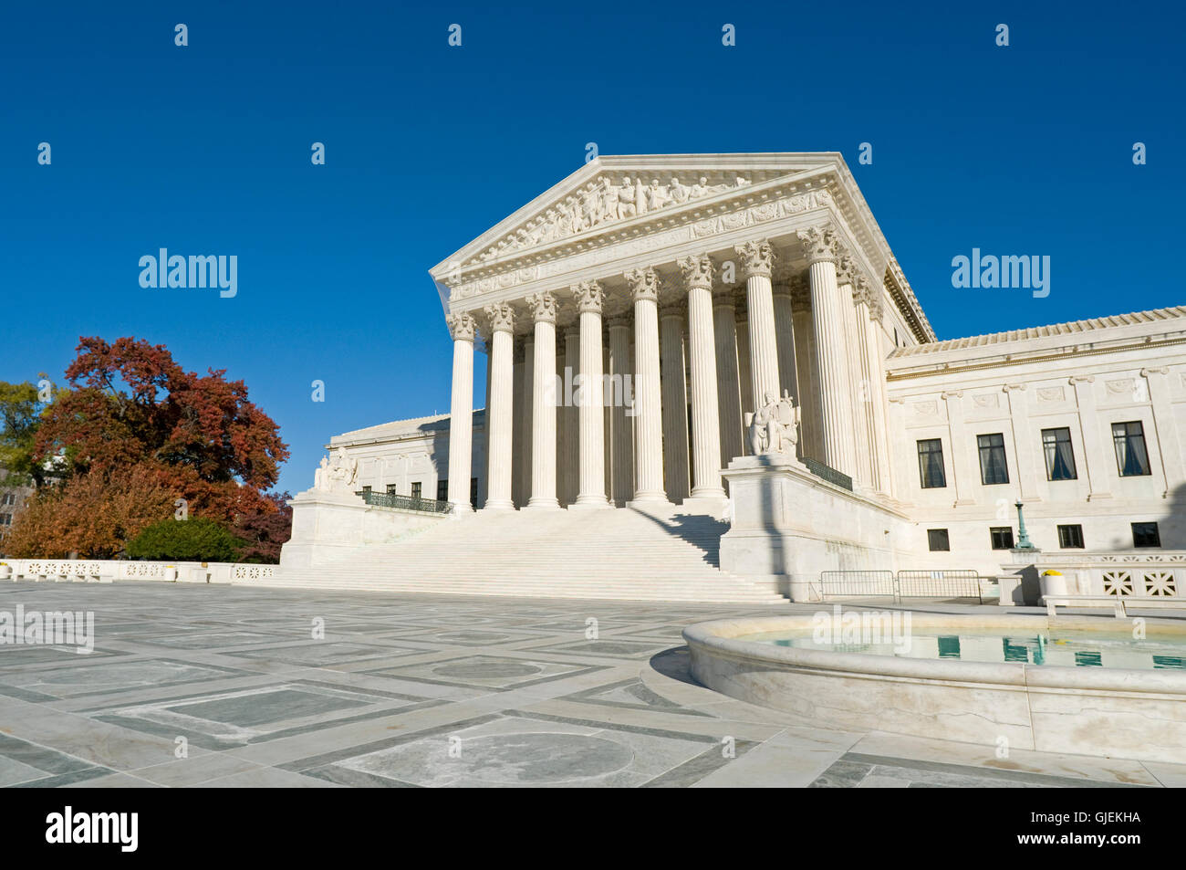 The US Supreme Court in Washington, DC, USA. Stock Photo