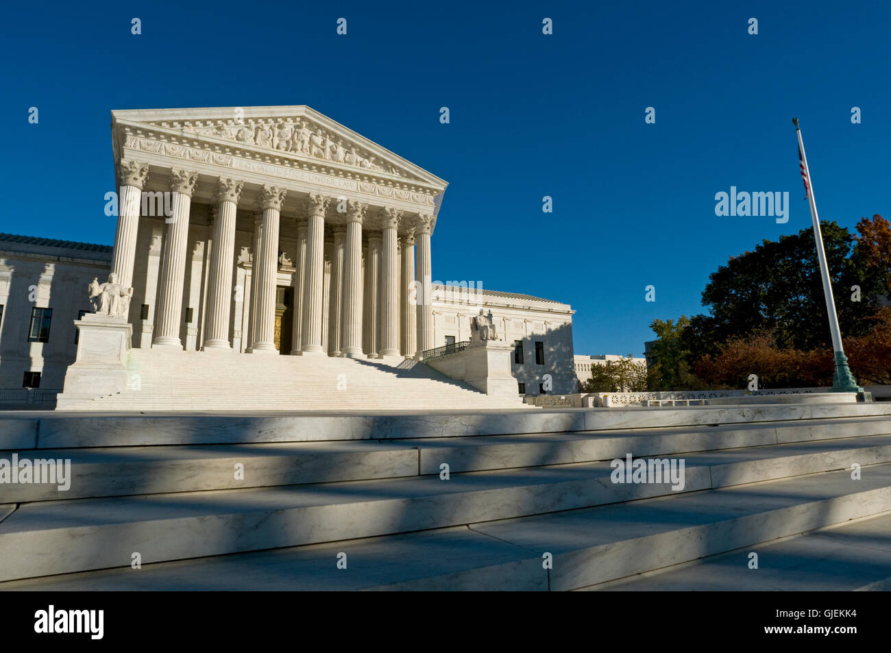 The US Supreme Court in Washington, DC, USA. Stock Photo