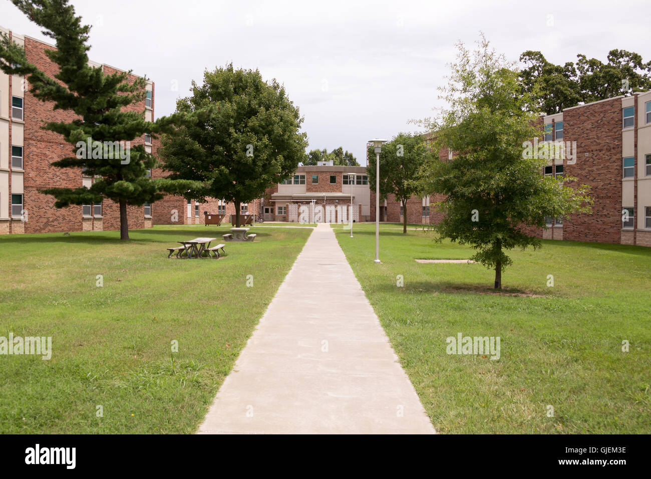 Evangel University, Springfield MO, Assemblies of God Liberal Arts College. Campus images. Stock Photo