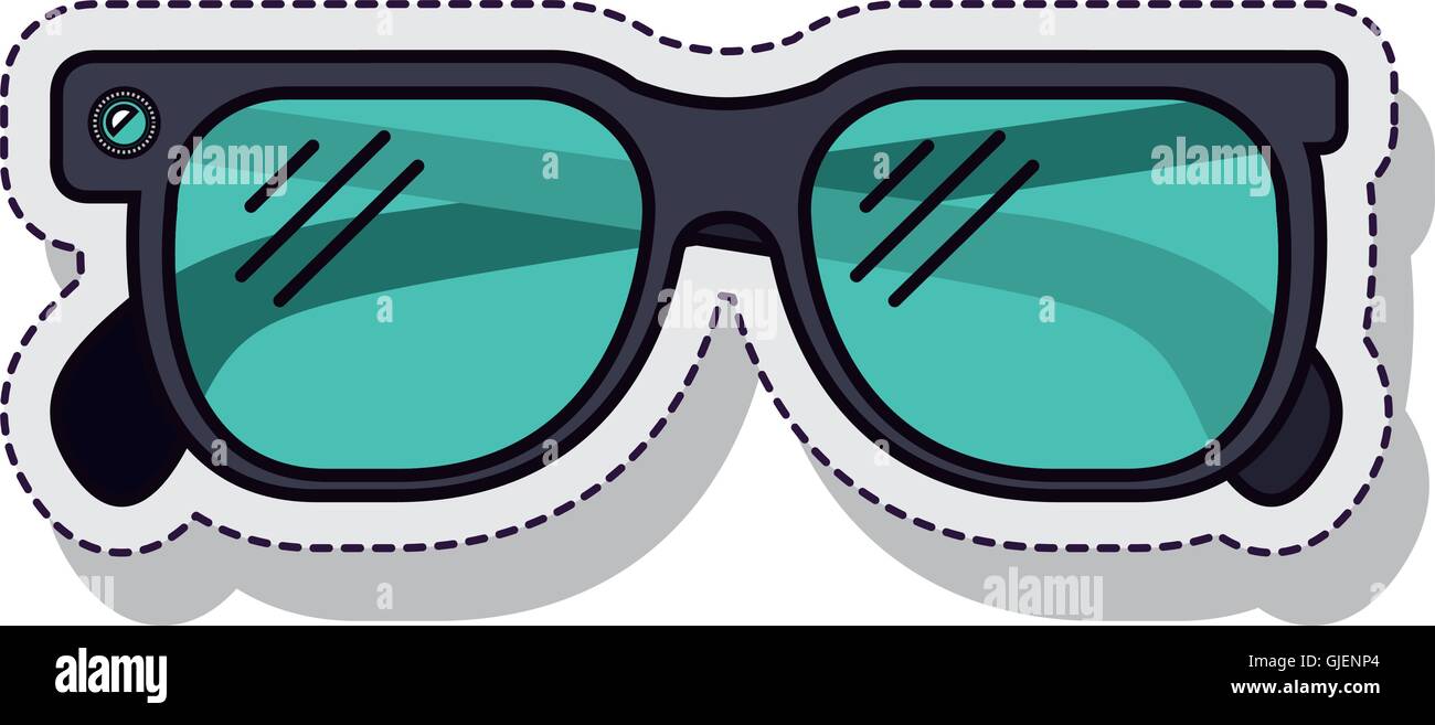 sunglasses summer isolated icon Stock Vector Image & Art - Alamy