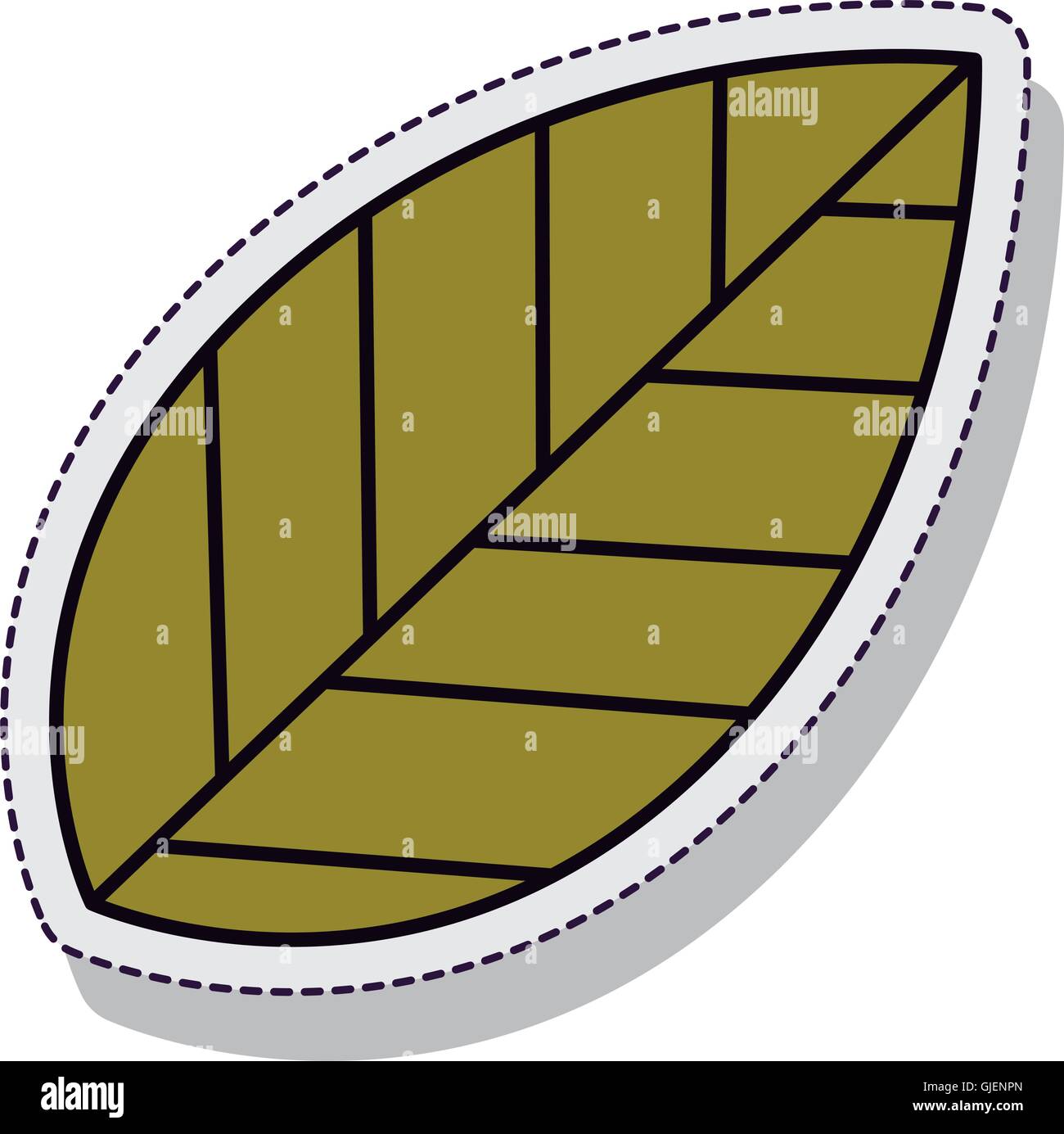 leaf plant nature isolated icon Stock Vector Image & Art - Alamy