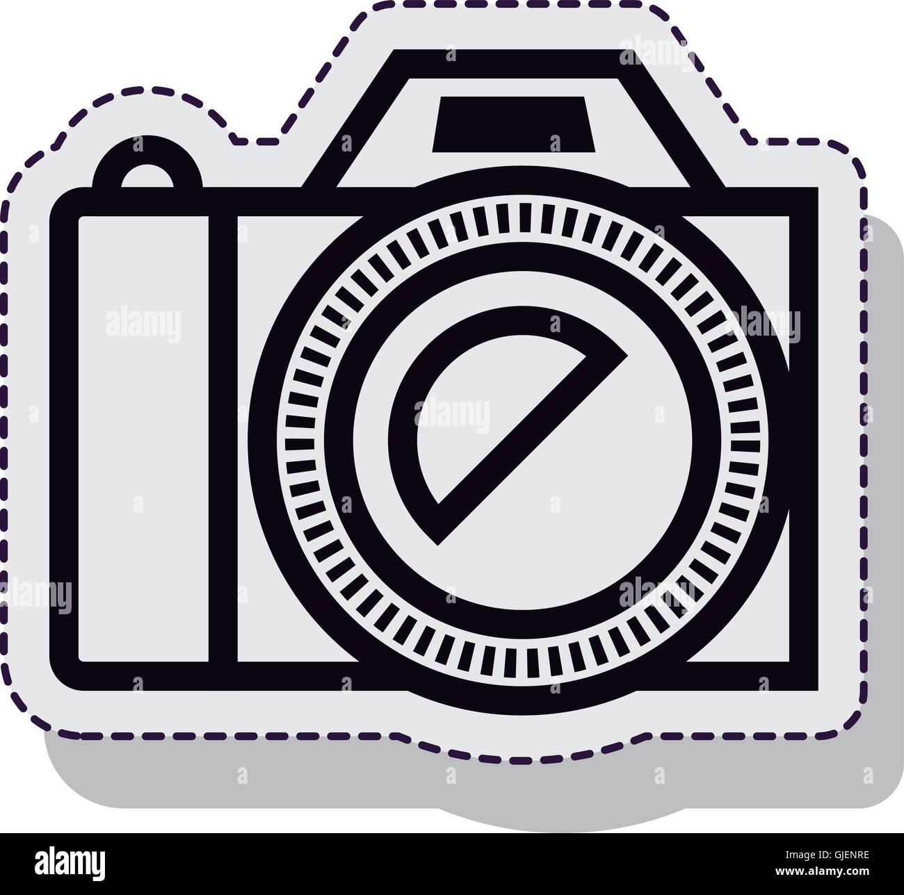 camera photographic isolated icon Stock Vector Image & Art - Alamy