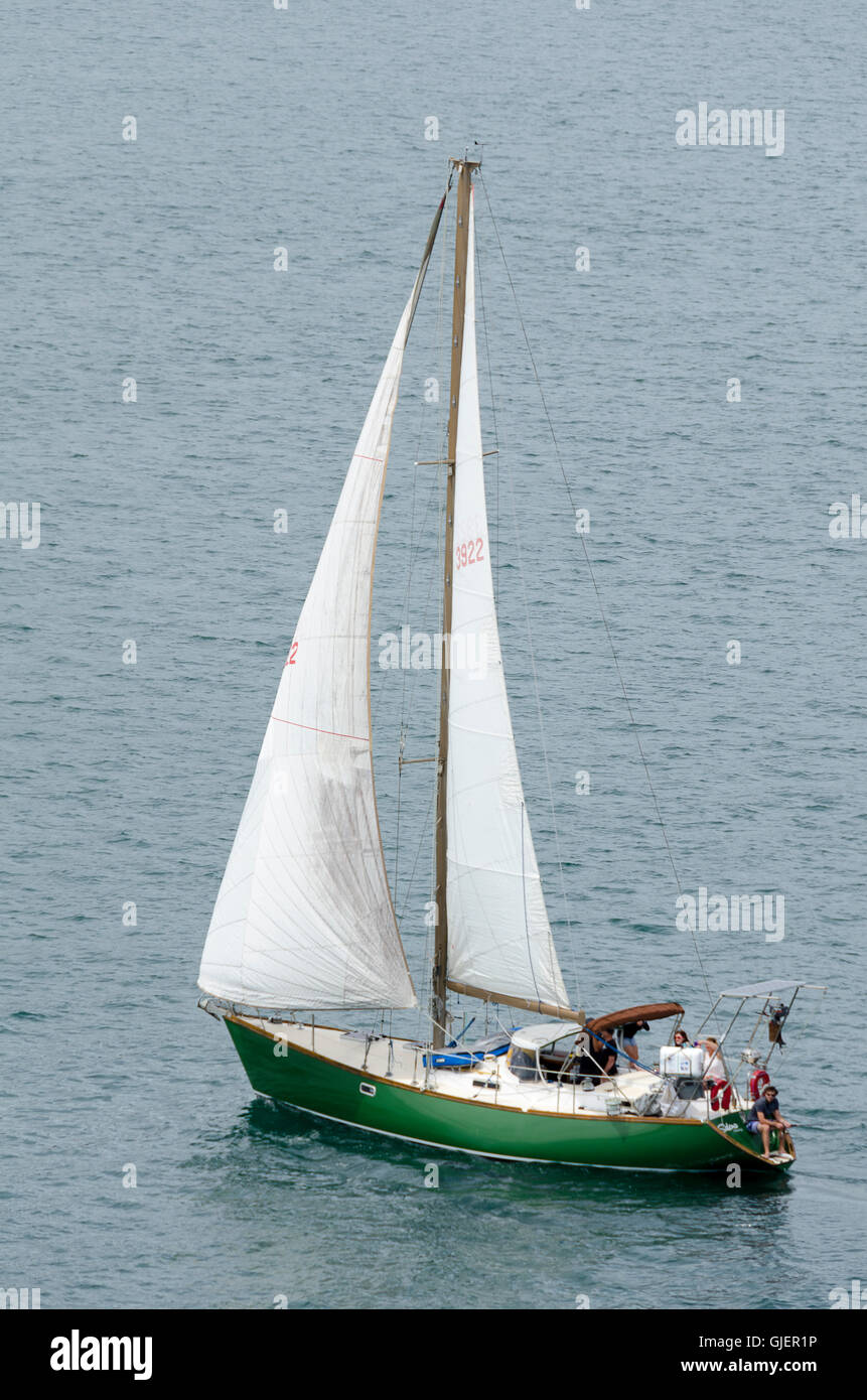 Yacht, Wellington North Island, New Zealand Stock Photo Alamy