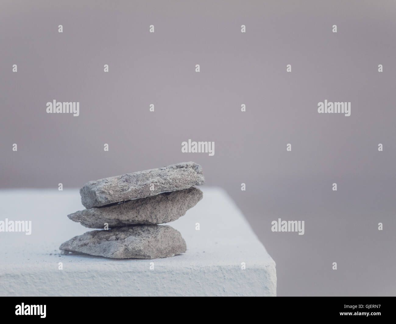 Pebbles balanced on top of each other hi-res stock photography and ...