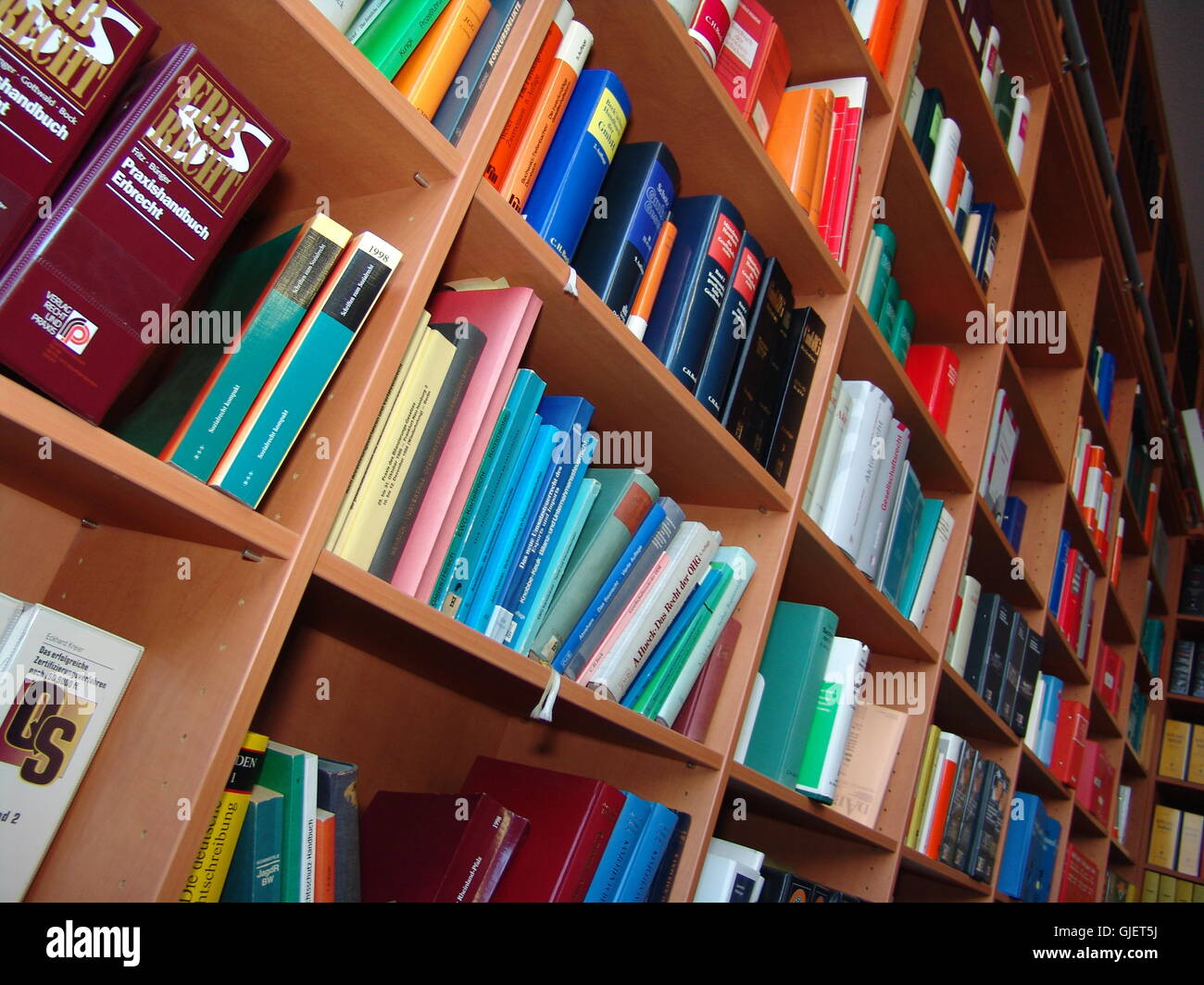bookshelf Stock Photo