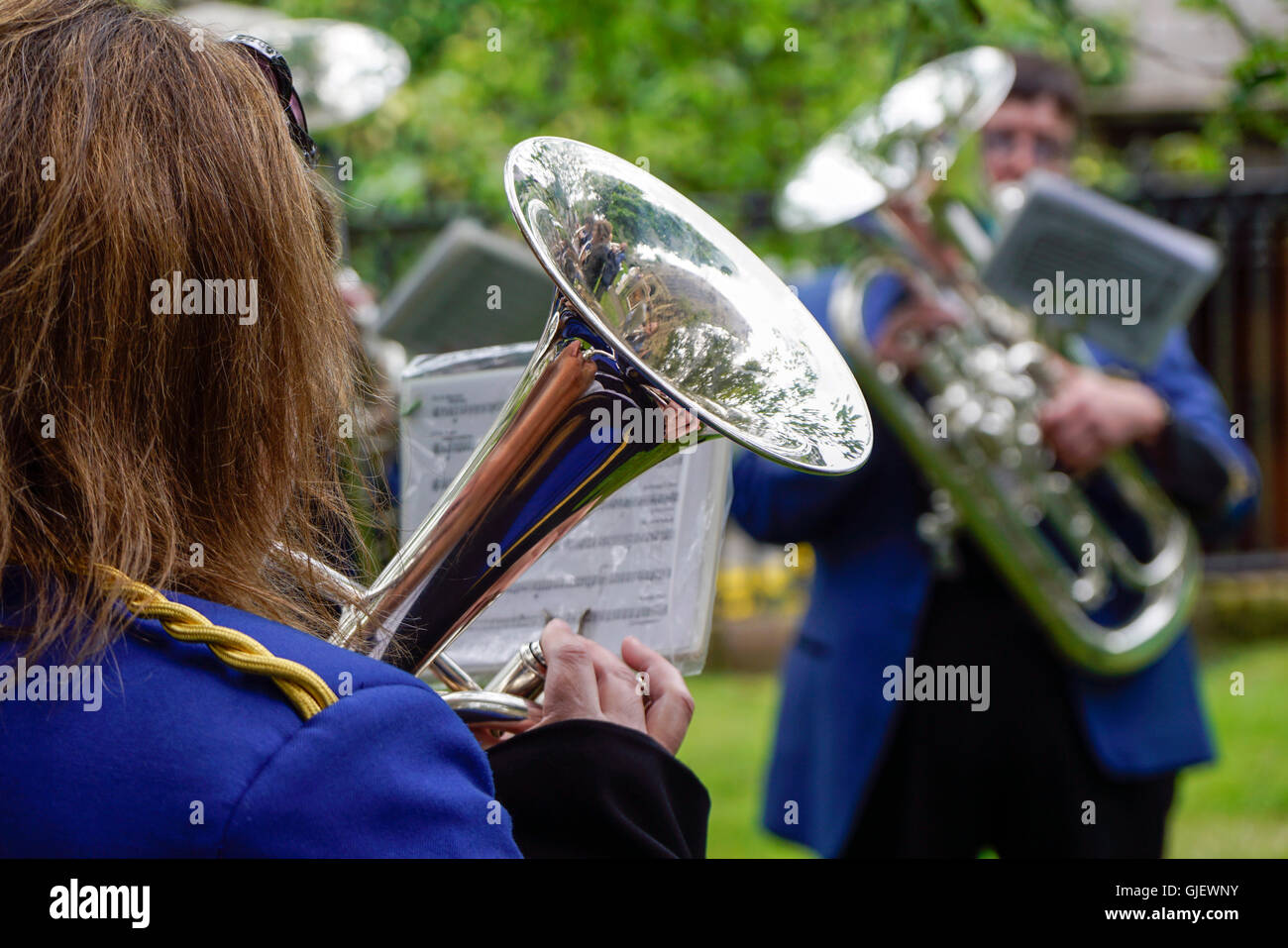 Brass Band England Stock Photos & Brass Band England Stock Images - Alamy