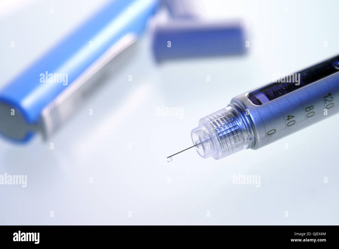 insulin syringe iii Stock Photo Alamy