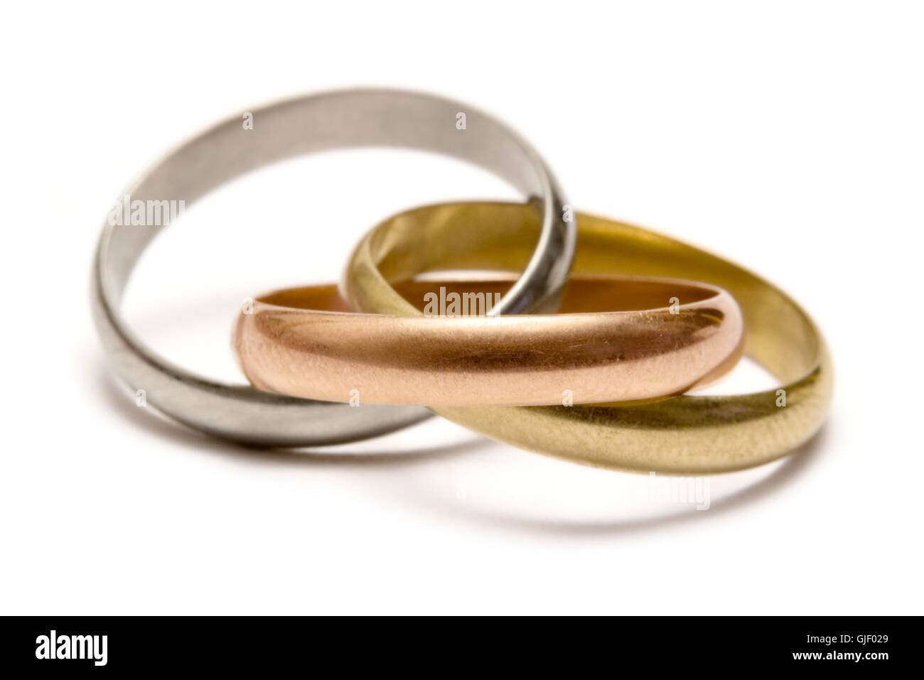 Wedding Rings Connected High Resolution Stock Photography and Images - Alamy
