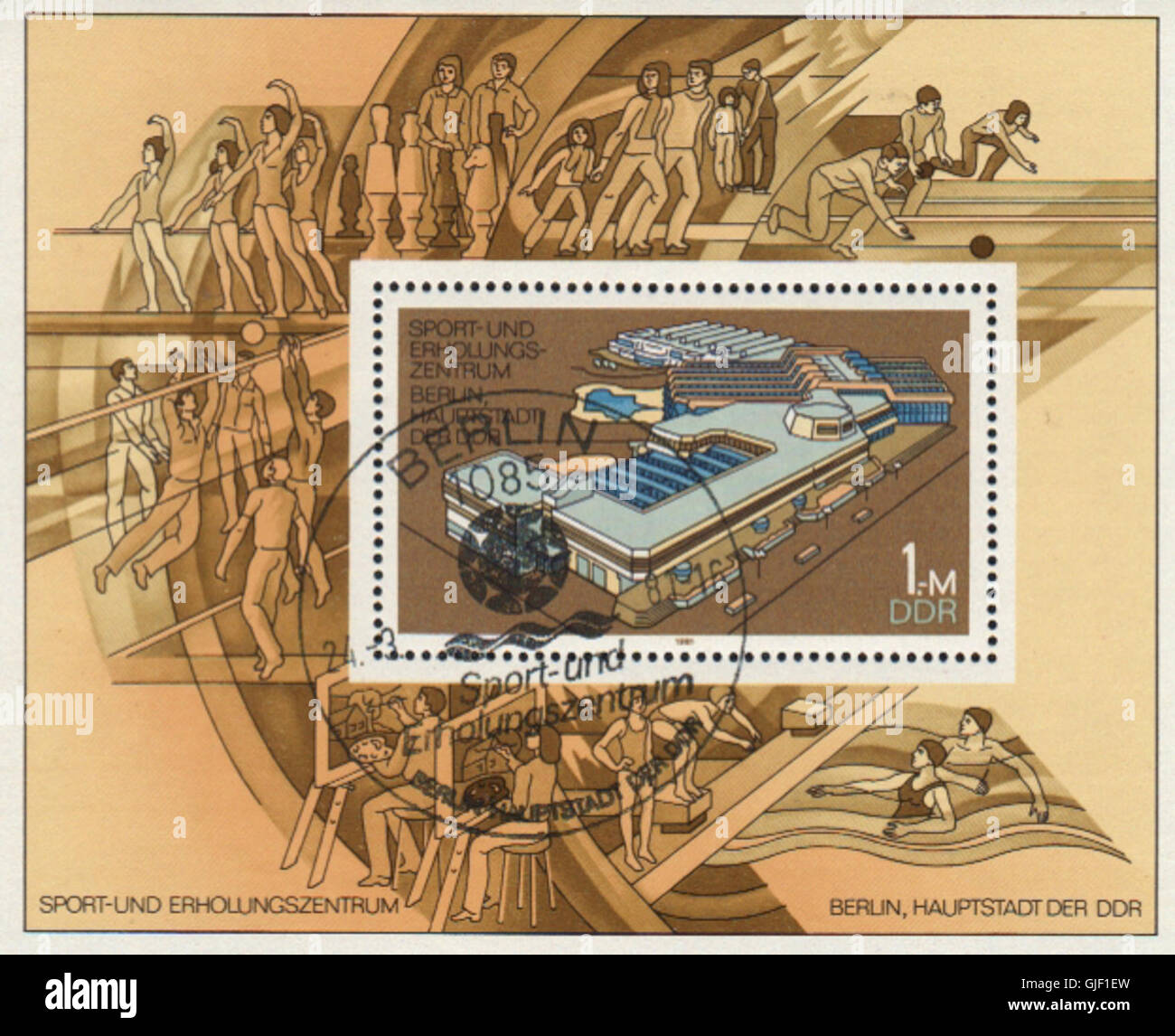 The SEZ Berlin stamp was issued to commemorate the Special Economic ...