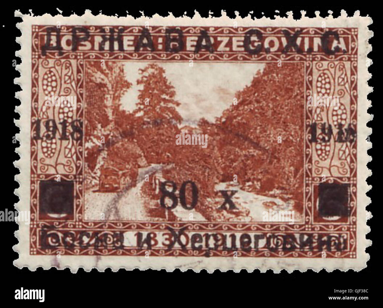 Stamp Yugoslavia 1918-11 Stock Photo - Alamy