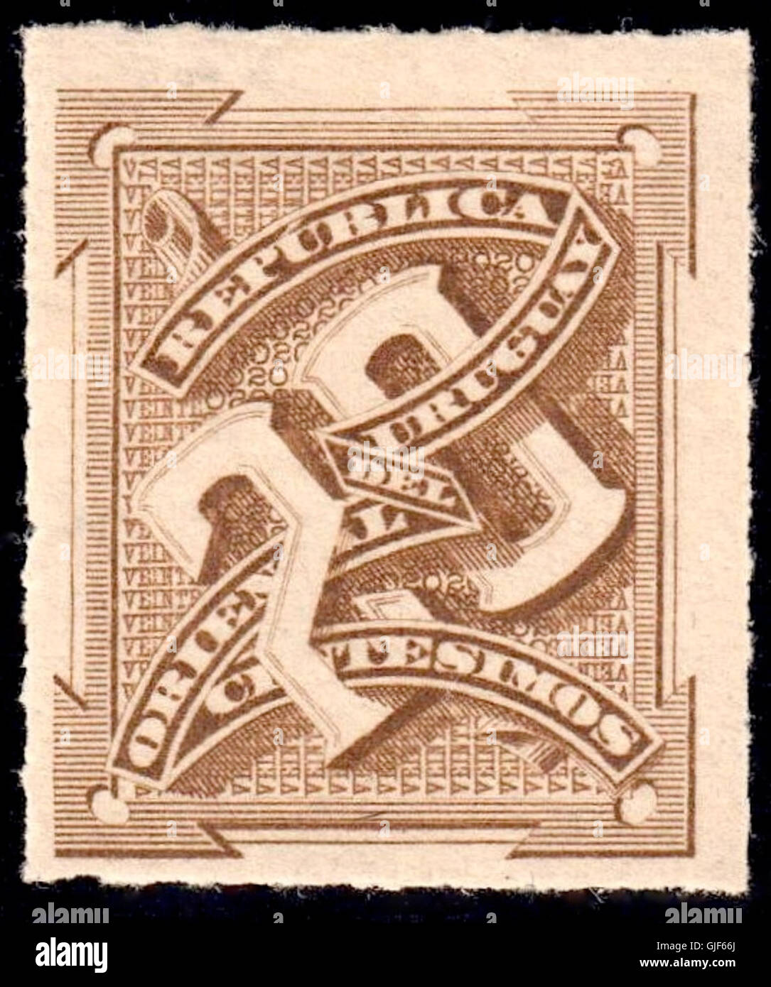 The 1888 Uruguay Sc68 stamp is a classic example of early Uruguayan ...