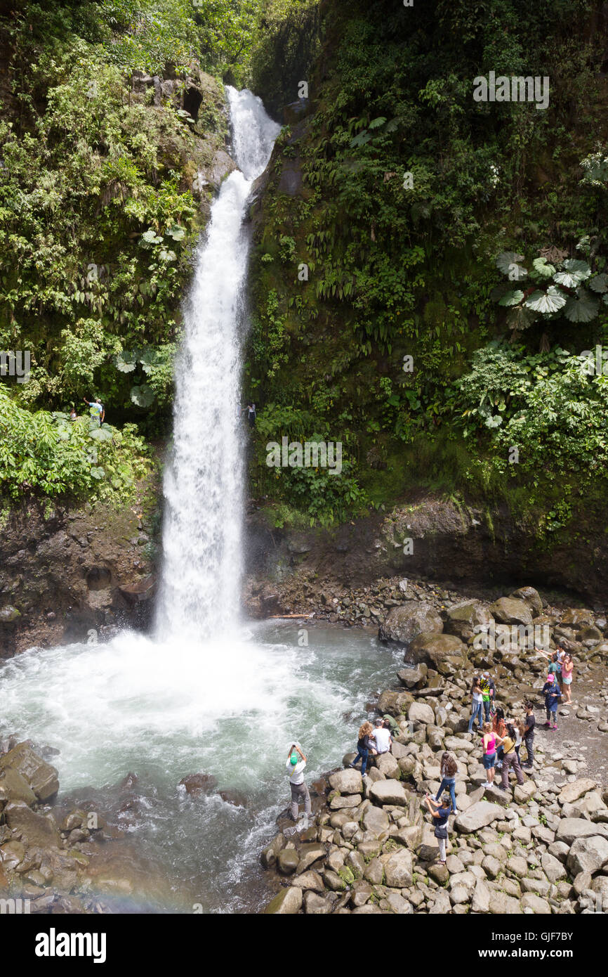 La Paz waterfall, Poas, Costa Rica, Central America Stock Photo Alamy