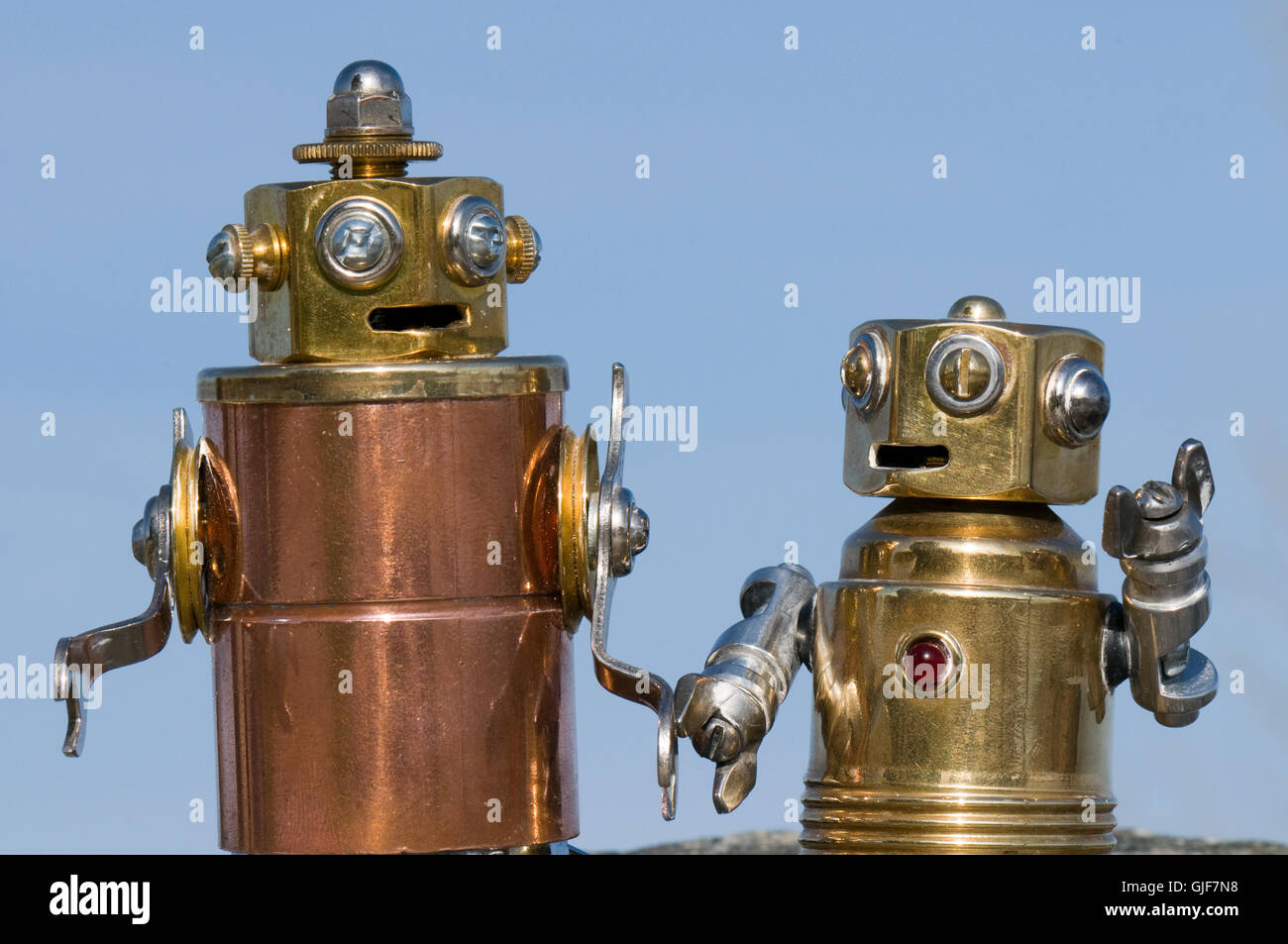 The Bobs of Natter Bloop are a close-knit family, soldered together by common interests. Stock Photo