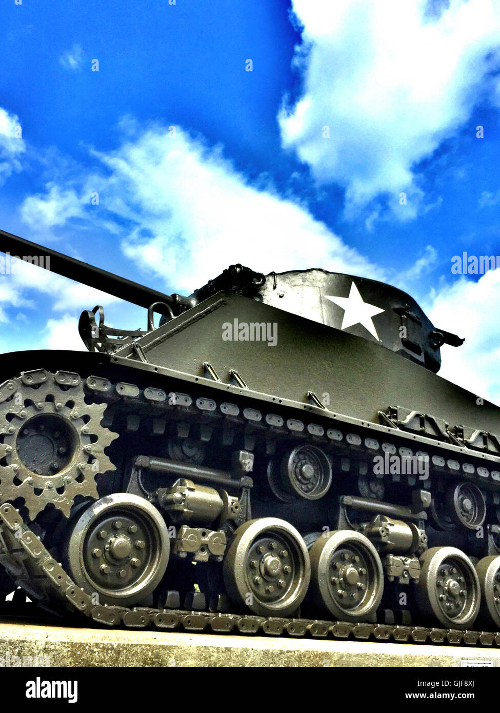 Historical WWII Tank, USA Stock Photo Alamy