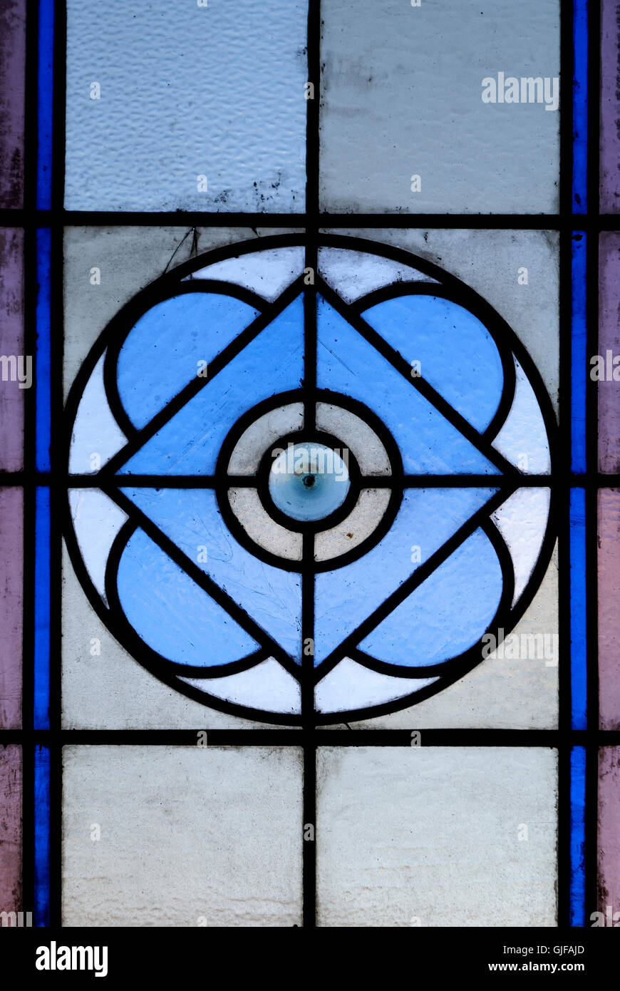 Stained glass window in Trinity Church, Saint John, New Brunswick, Canada Stock Photo Alamy