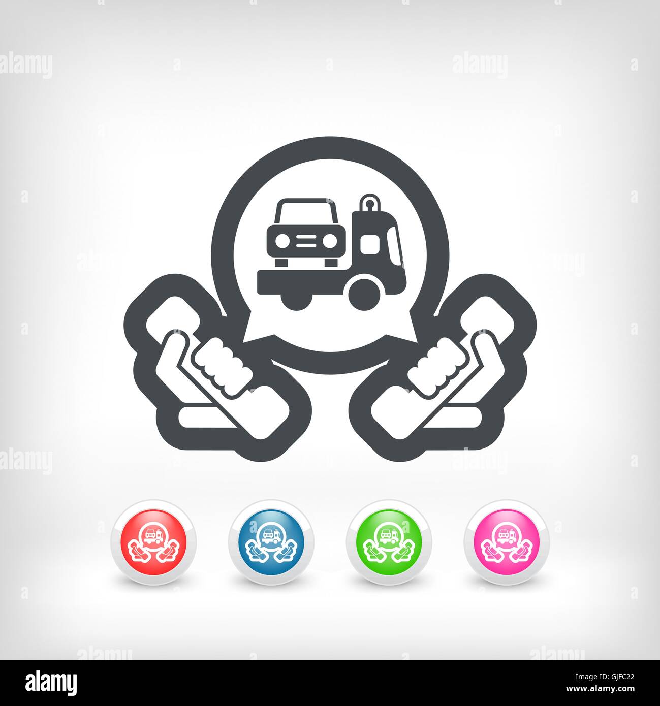 Call emergency breakdown Stock Vector Images - Alamy