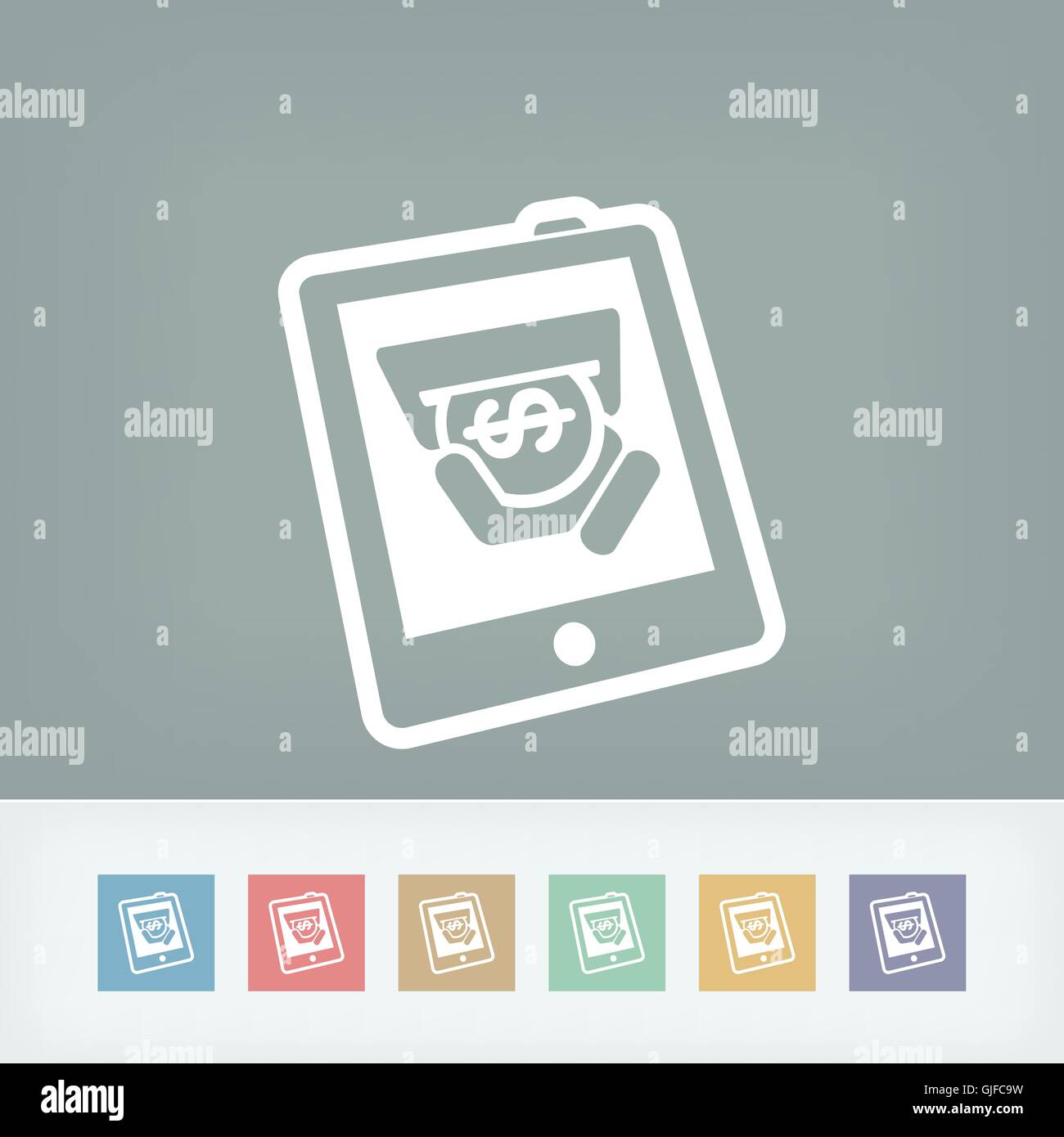 Tablet store icon Stock Vector Image & Art - Alamy