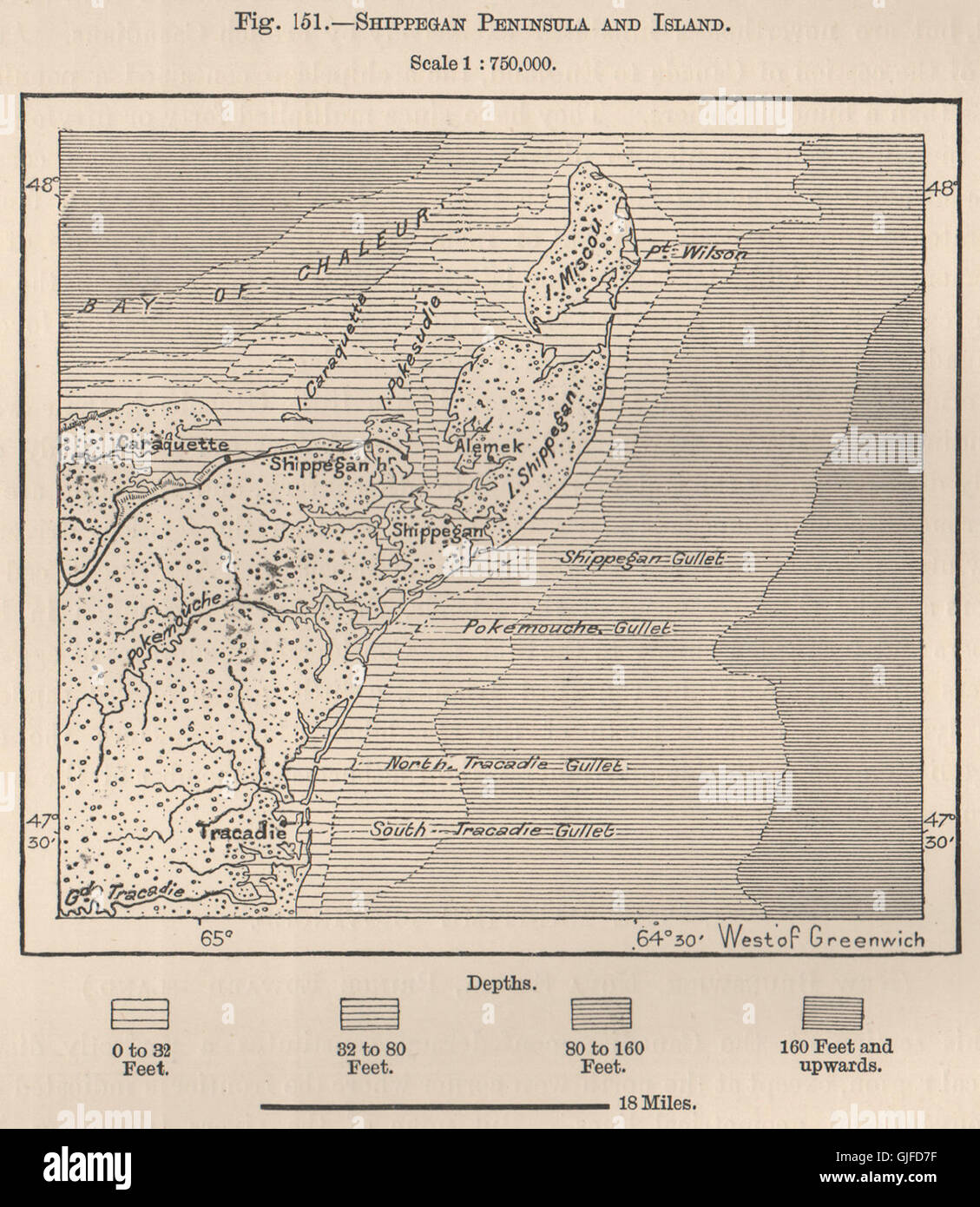 Shippagan Peninsula.Lameque & Miscou Islands.Tracadie.New Brunswick