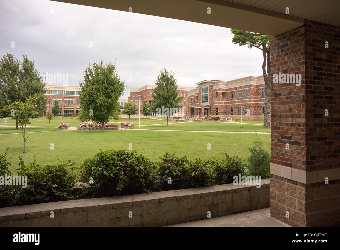 Evangel University, Springfield MO, Assemblies of God Liberal Arts College. Campus images. Stock Photo