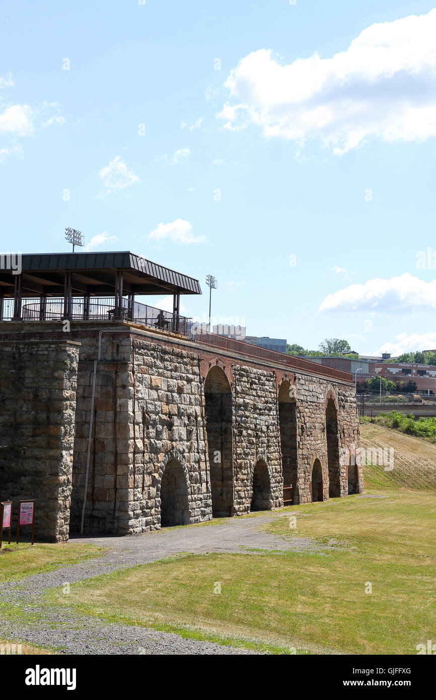 Scranton Iron Furnaces, Scranton, Pennsylvania Stock Photo Alamy