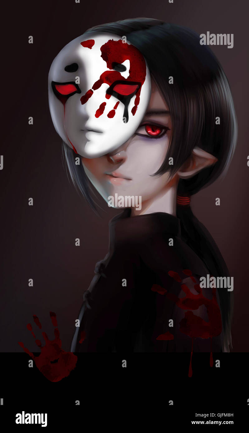 Ghost eyes Stock Photo Alamy