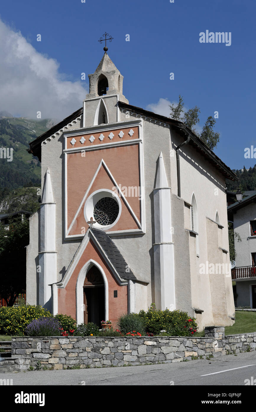 Chapel Notre Dame De La Salette High Resolution Stock Photography and