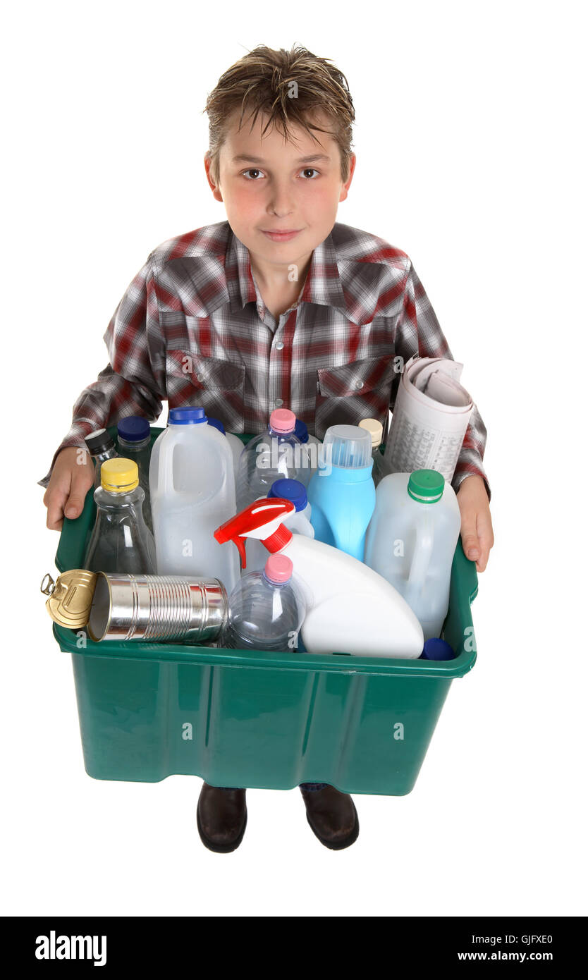 Recycle your trash Stock Photo Alamy