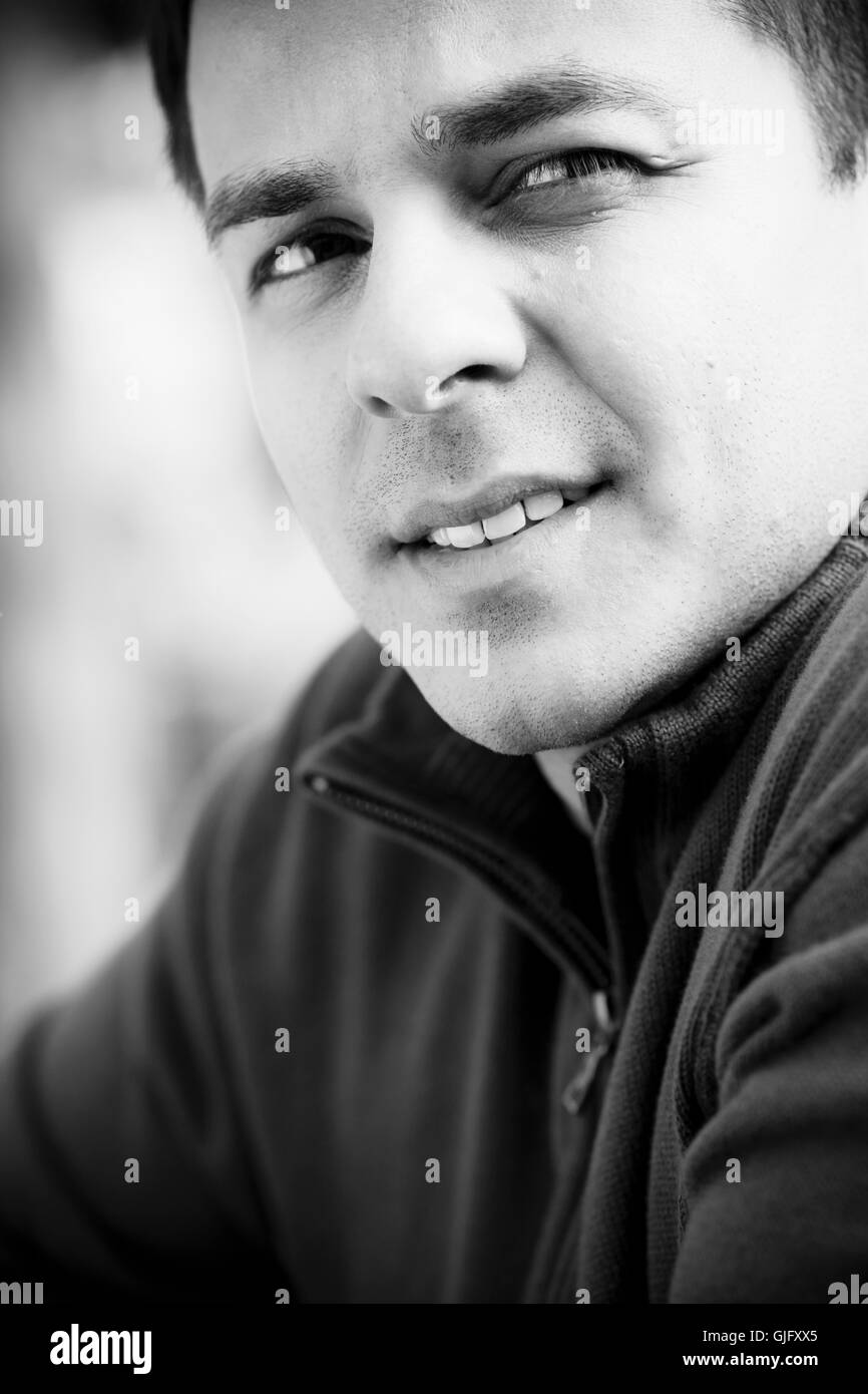 Indian man confidence Black and White Stock Photos & Images - Alamy