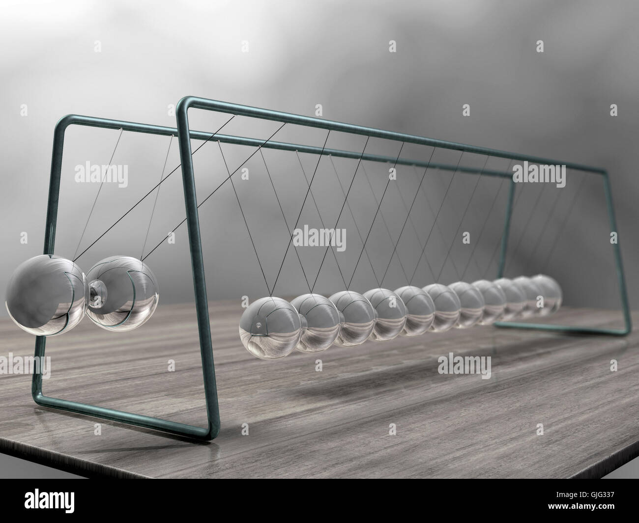 Giant Newtons Cradle