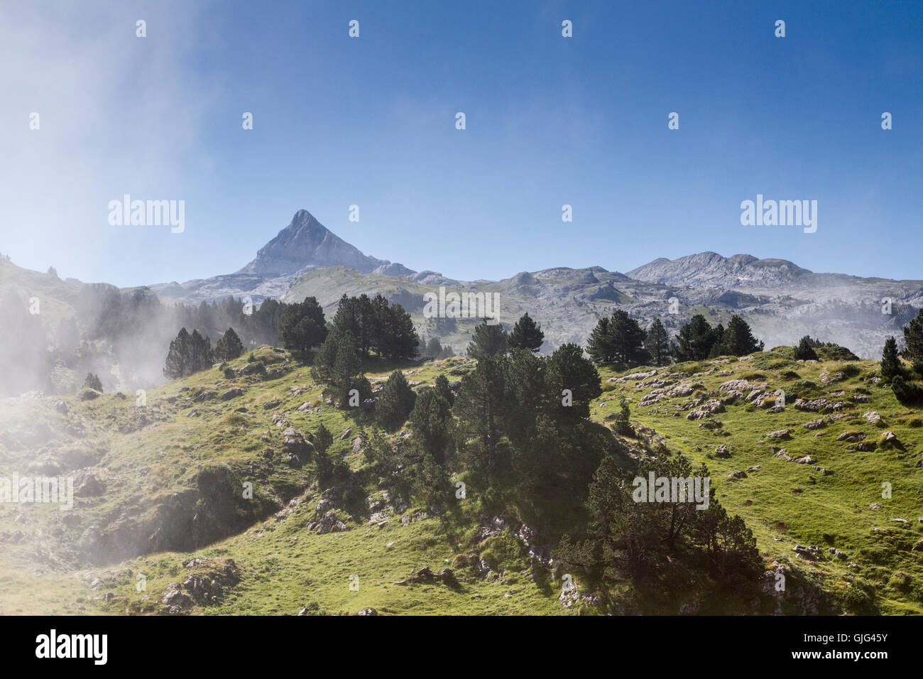 Annie mountain, Larra Belagua, Navarre, Spain Stock Photo