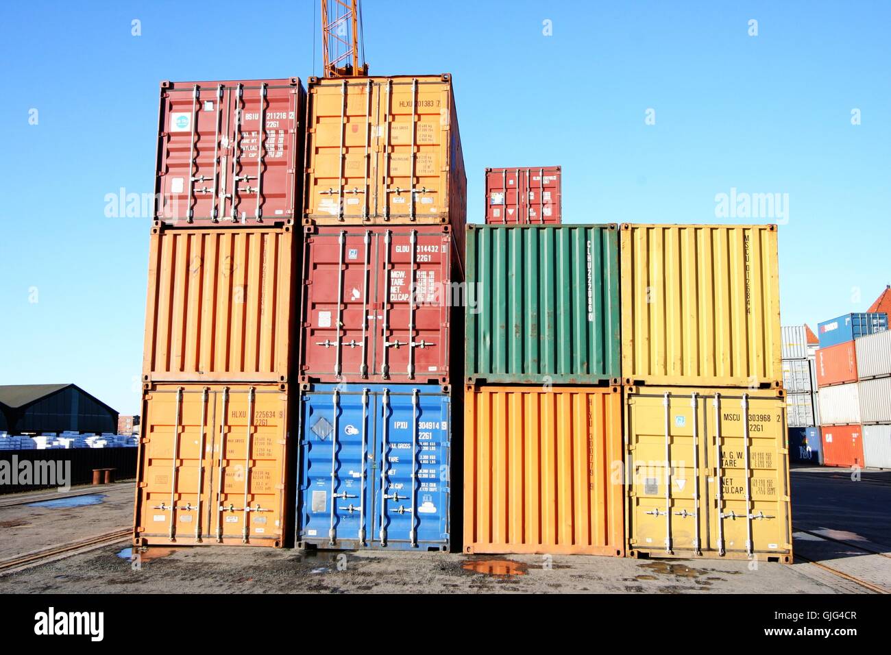 navigation logistics freight Stock Photo Alamy