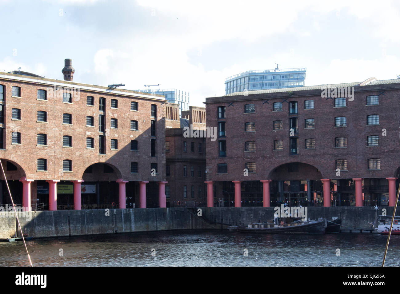 Albert Docks Liverpool Stock Photo