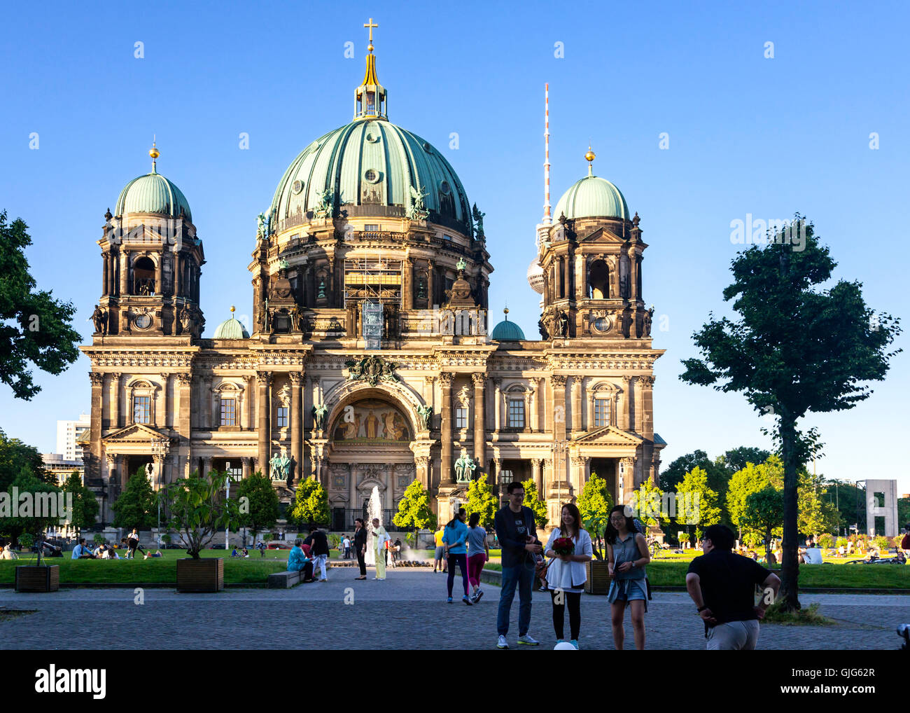 Berlin Cathedral, Mitte, Berlin, Germany. Stock Photo