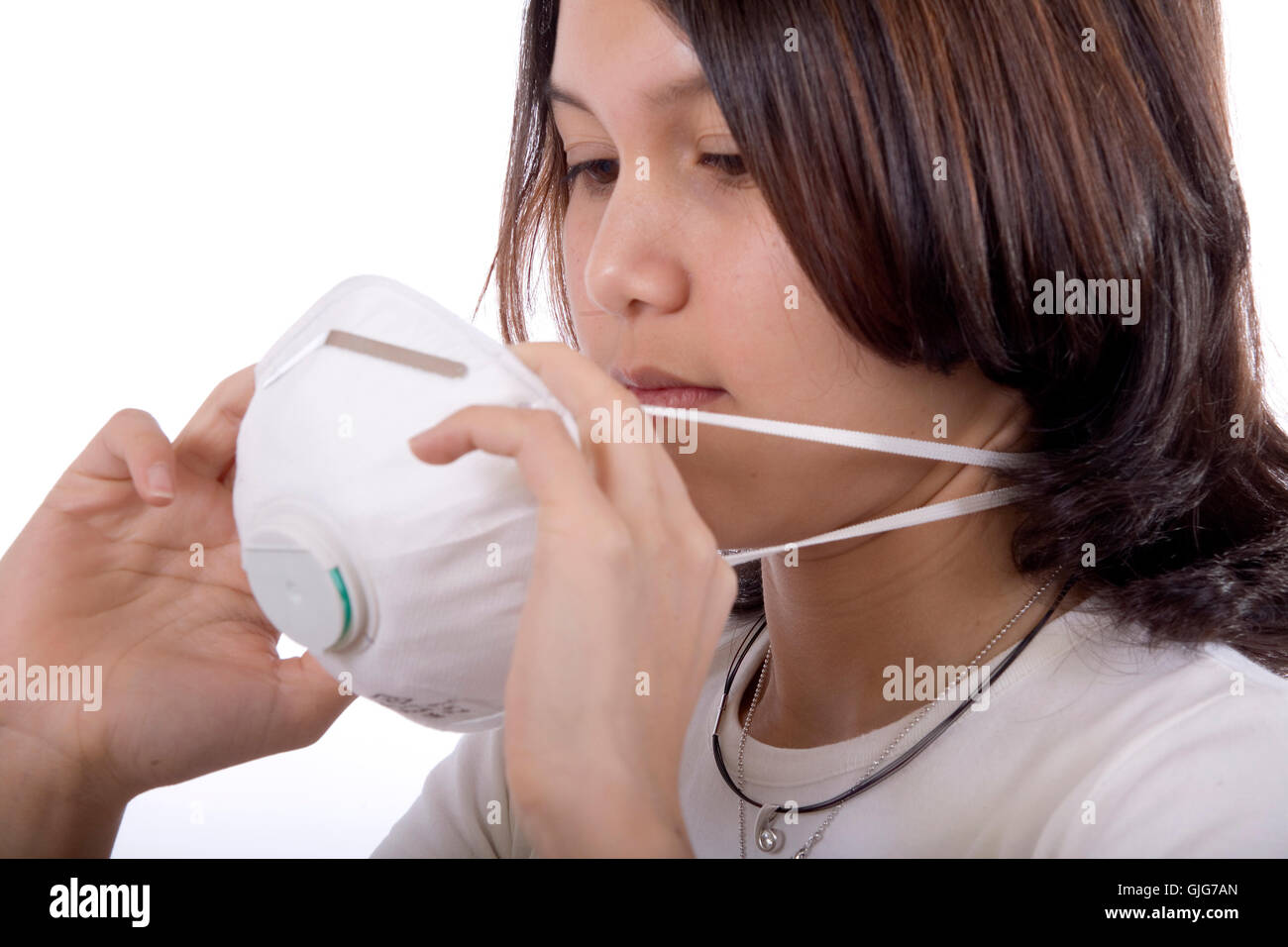 Dust mask girls hi-res stock photography and images - Alamy