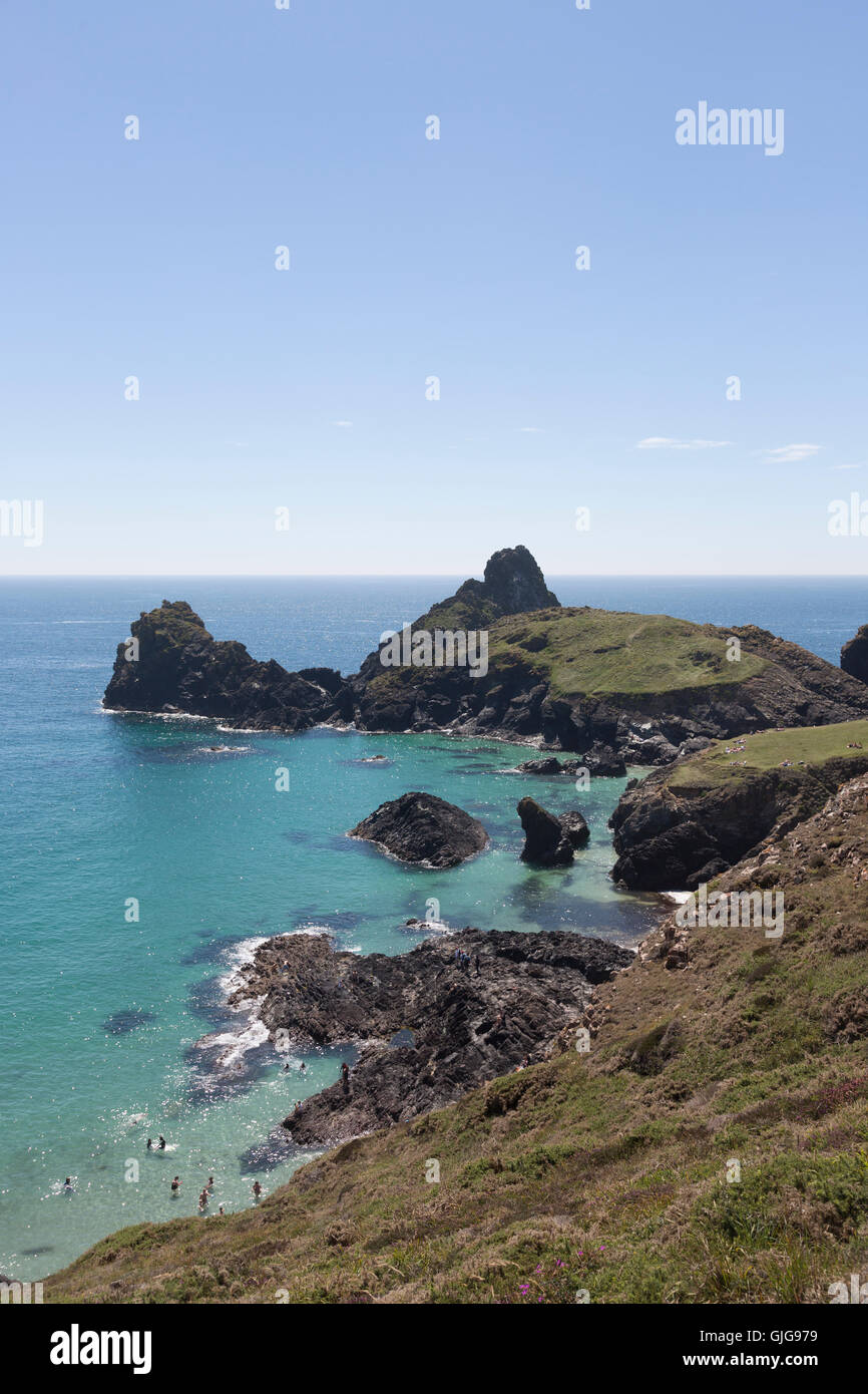 Near Kynance Cove at Lizard, Cornwall, UK Stock Photo Alamy