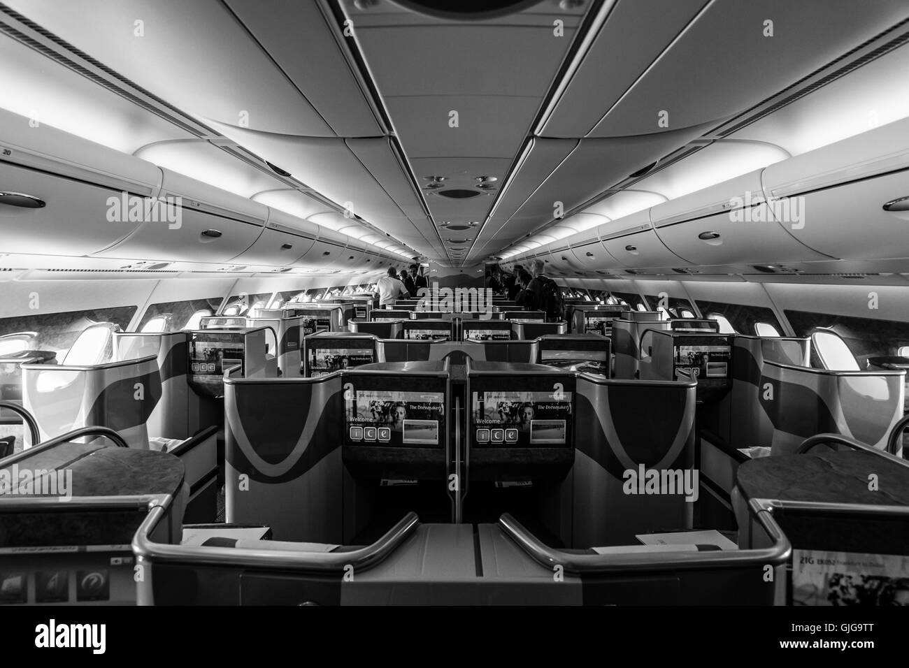 Interior Of Business Class Of The World S Largest Aircraft