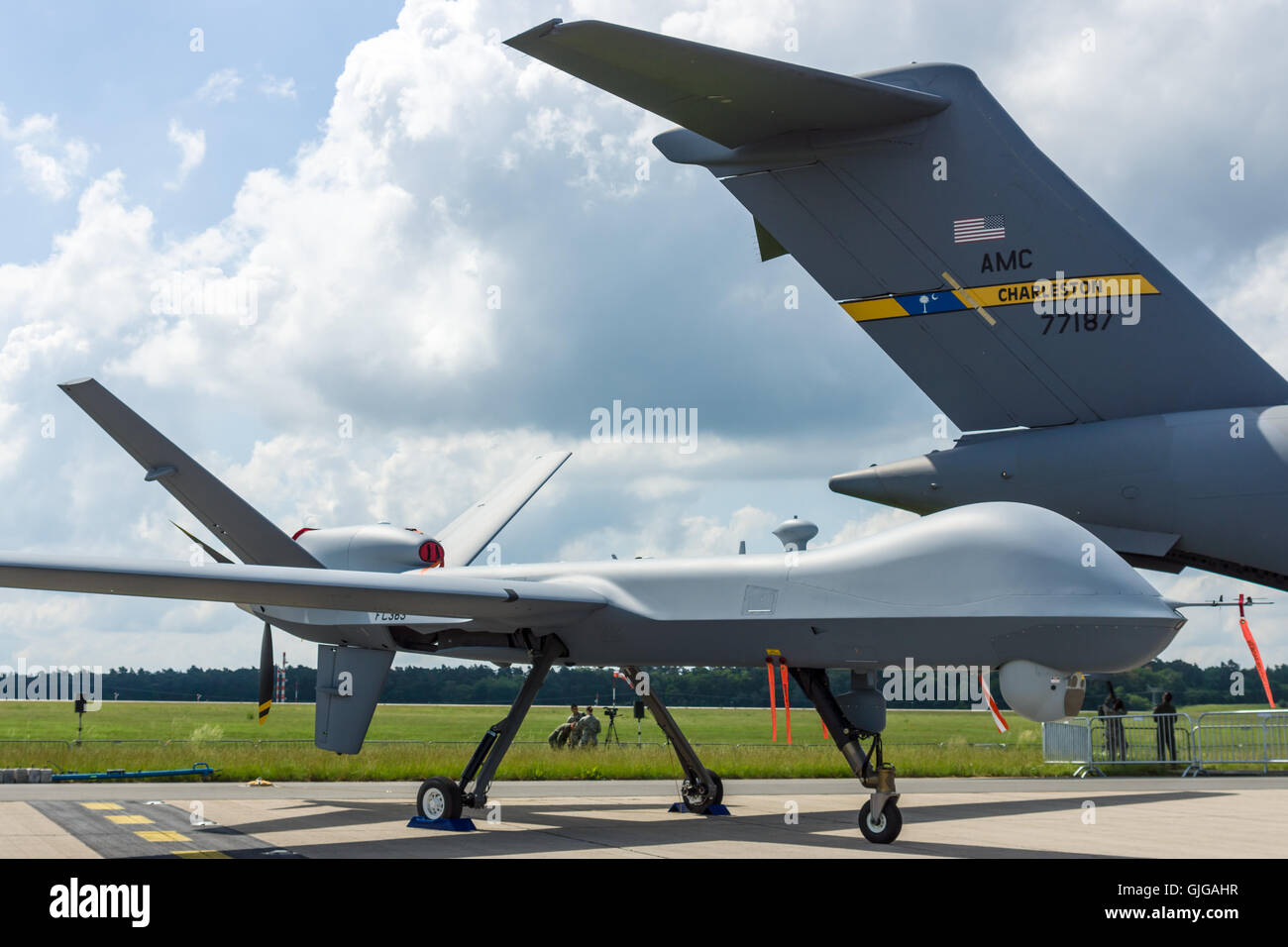 Unmanned combat air vehicle General Atomics MQ9 Reaper. US Air Force
