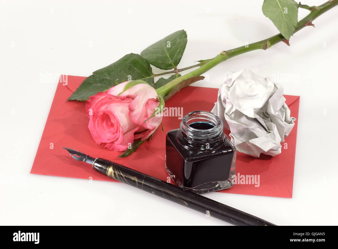 feeling flower rose Stock Photo Alamy