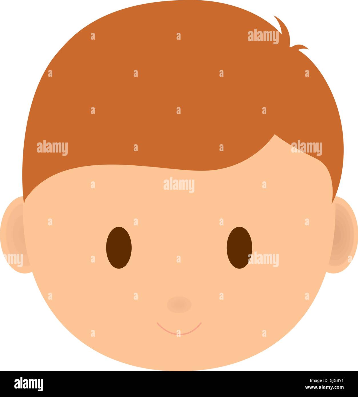 boy kid head cartoon icon Stock Vector Image & Art - Alamy